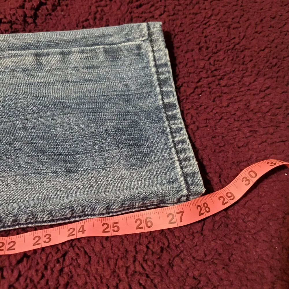 Express Rocco Slim Fit Skinny Leg Jeans Dark BlueWash MenSz33x30(actl.sz36x28.5)